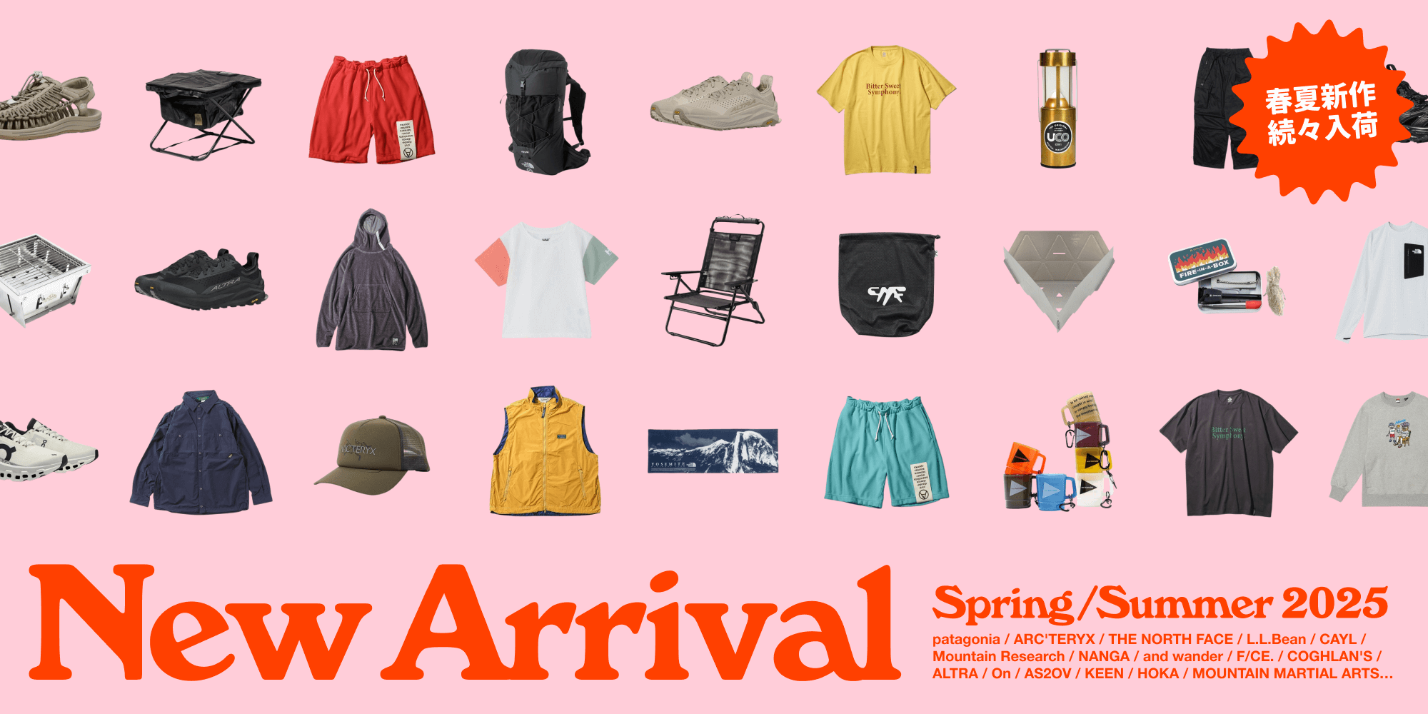 New ARRIVAL 25SS