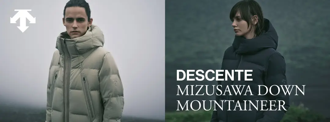 DESCENTE水沢ダウン