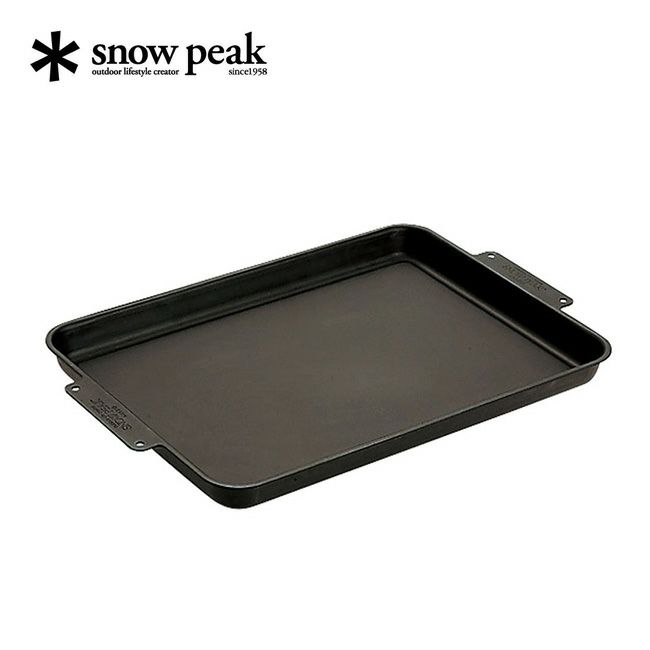 snow peak スノーピーク グリルプレート黒皮鉄板｜Outdoor Style 