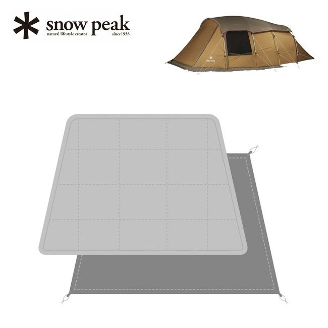 snow peak スノーピーク エルフィールド マットシートセット｜Outdoor Style サンデーマウンテン