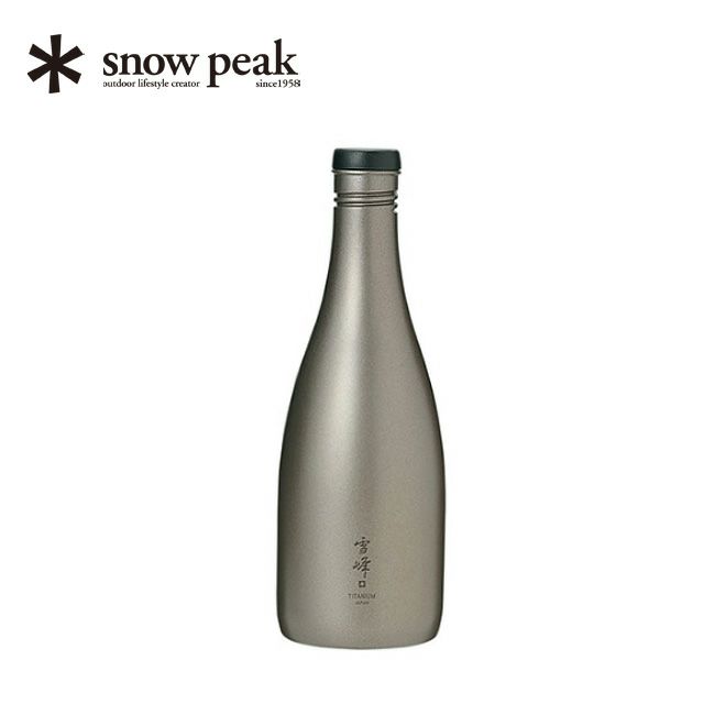 snow peak スノーピーク 酒筒 Titanium