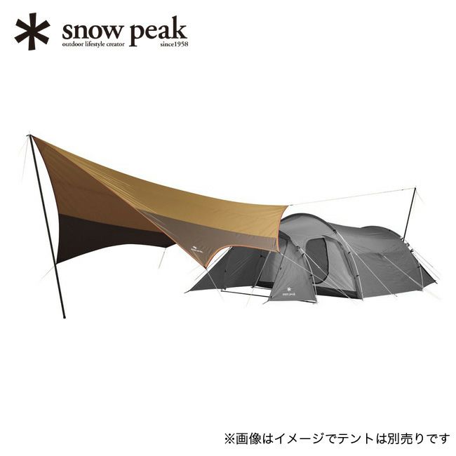 snow peak スノーピーク アメニティタープ ヘキサLセット｜サンデーマウンテン