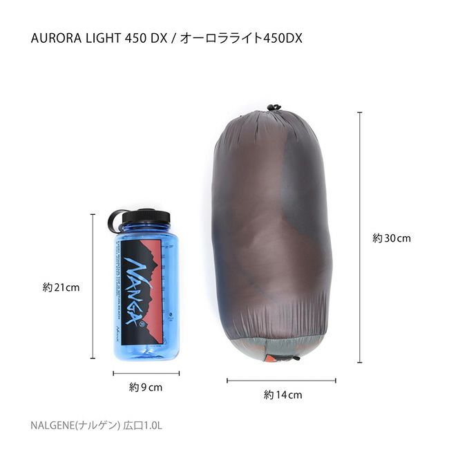 ナンガオーロラライト450DX NANGA×SUNDAY MOUNTAIN別注 NANGASMALD-e1669716556777-