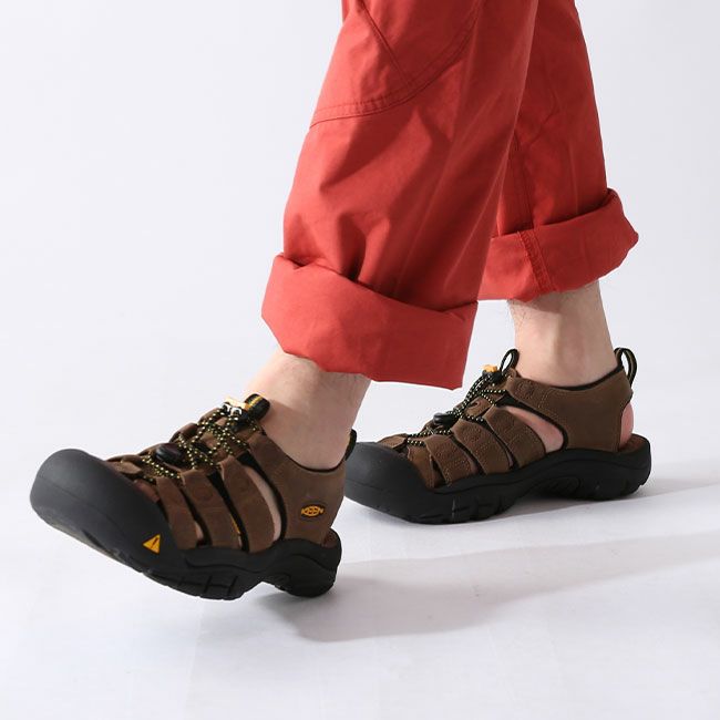 KEEN Hike サンダル ブラウン KEEN キーン ニューポート メンズ