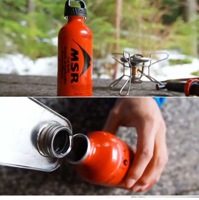 バーベキュー・調理用品 MSR fuel Bottle Amazon.com: MSR Liquid Fuel Bottle, 11 Ounce, red : Automotive