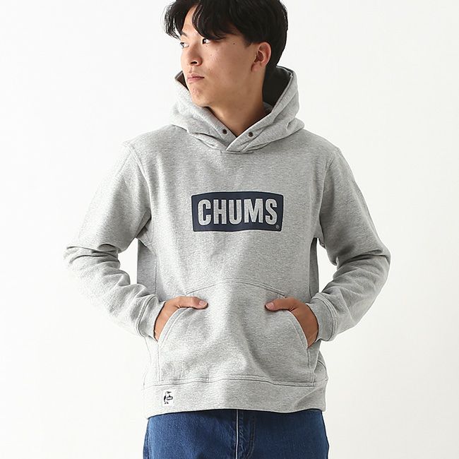 CHUMS チャムス チャムスロゴプルオーバーパーカー