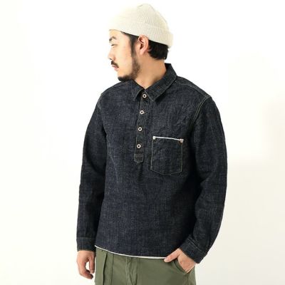 FOB FACTORY エフオービーファクトリー バンドカラーシャツ