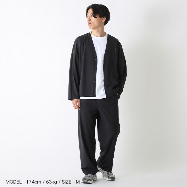 THE NORTH FACE テックラウンジカーディガンブラック
