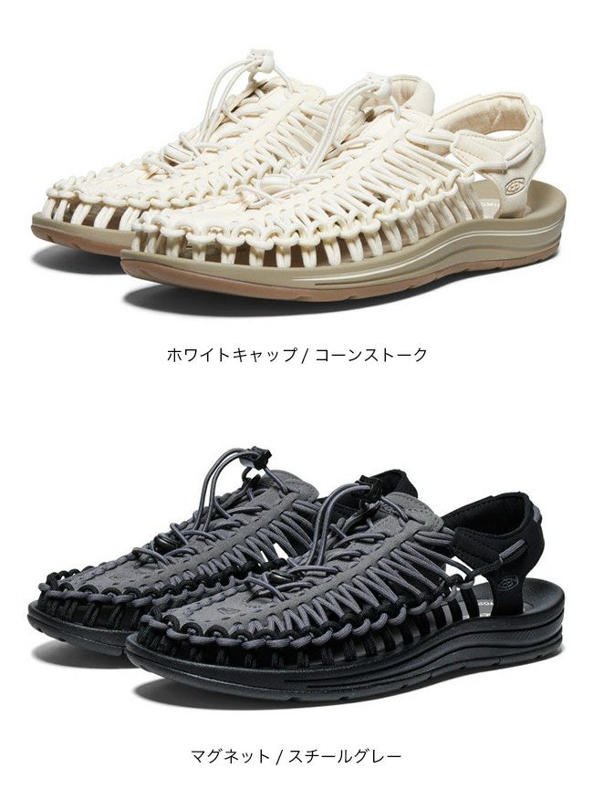 専用商品☆美品：キーン ユニーク ブラックツートンホワイト 27cm メンズ ユニーク | ユニーク | KEEN公式オンラインストア