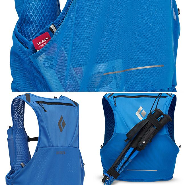 Black Diamond DISTANCE 4 カーボン　メンズS 新モデル Distance 4 Hydration Vest – Black Diamond