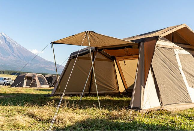 ロッジ型テントおすすめ12選 おしゃれで可愛いテントはこれに決まり Outdoorloverのブログ