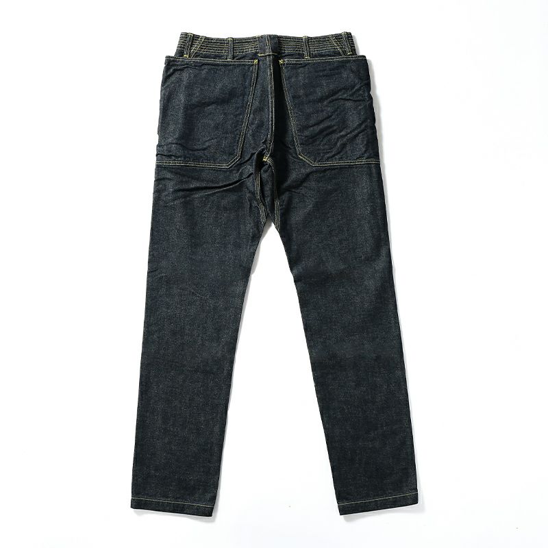 SASSAFRAS ササフラス フォールリーフスプレーヤーパンツ 13.5oz Denim