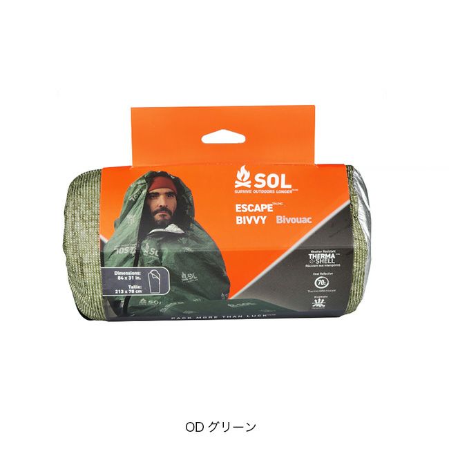 【美品】SOL Escape Bivvy O.Dグリーン Escape Bivvy OD Green - SOL