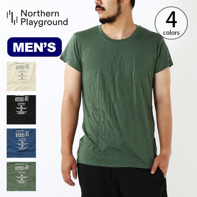 NORTHERN PLAYGROUND ノーザンプレイグラウンド Tシャツ オーガニック