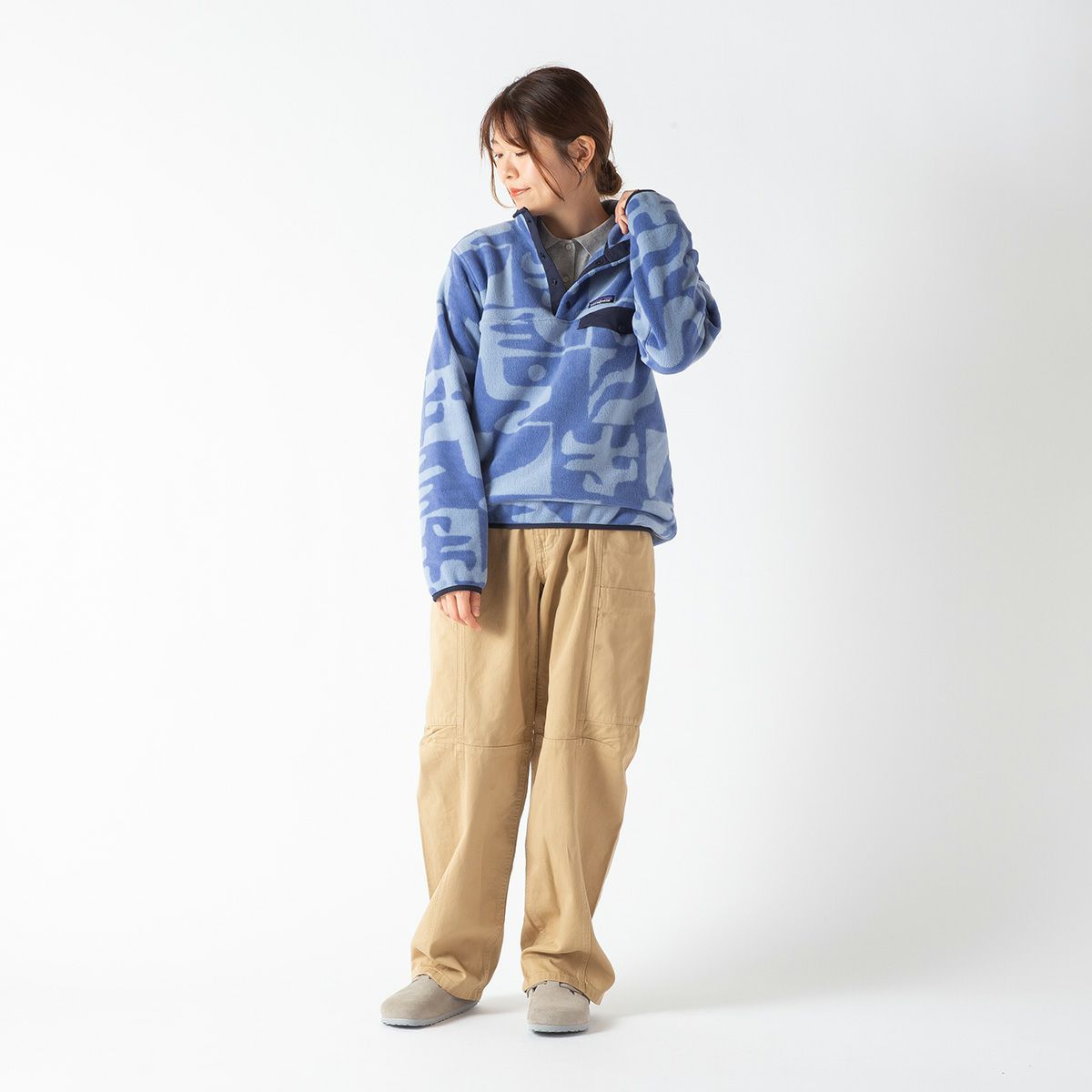 patagonia パタゴニア LWシンチラスナップTプルオーバー【ウィメンズ 