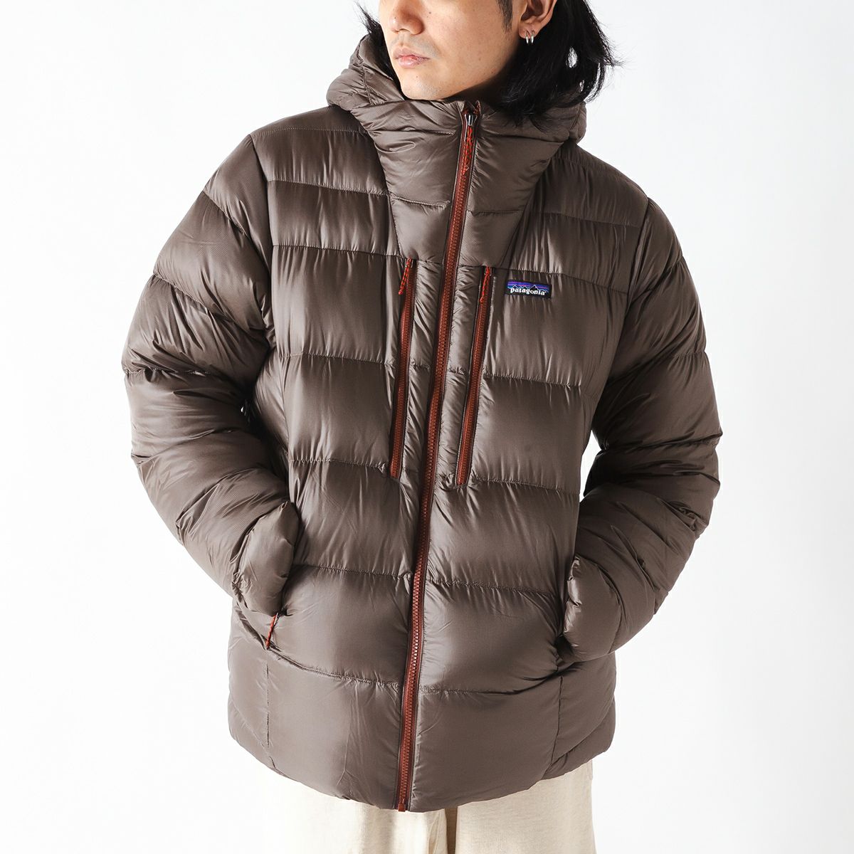 patagonia パタゴニア フィッツロイダウンフーディ メンズ｜SUNDAY 