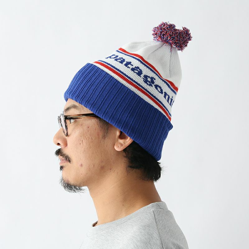 美品　パタゴニア　patagonia　 パウダー　タウン・ビーニー　ニット帽 キッズ・パウダー・タウン・ビーニー - パタゴニア公式