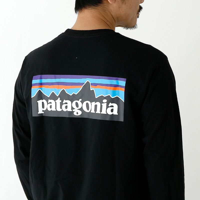 patagonia パタゴニア L/S P6ロゴレスポンシビリティー メンズ