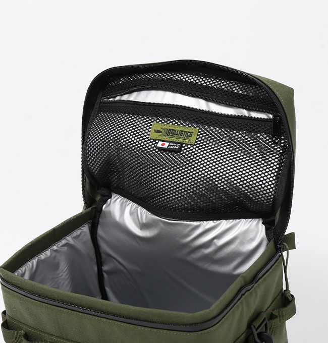 BALLISTICS GEAR&amp;COOLERBOX-M カラBlackブラック黒 BALLISTICS バリスティクス ギア＆クーラーボックス Mサイズ