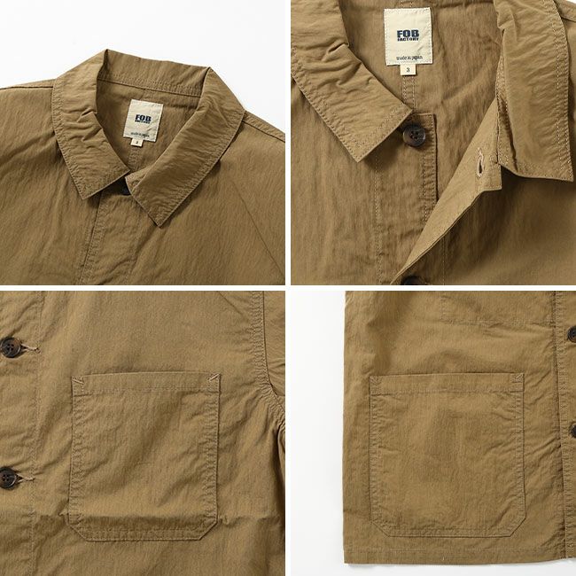 FOB FACTORY エフオービーファクトリー フレンチシャツ