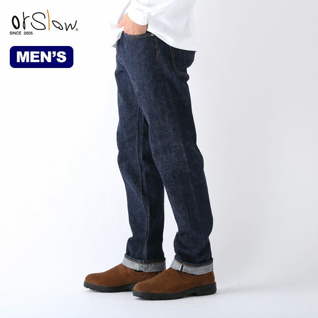 orslow オアスロウ IVYフィットセルビッジデニムデニム107