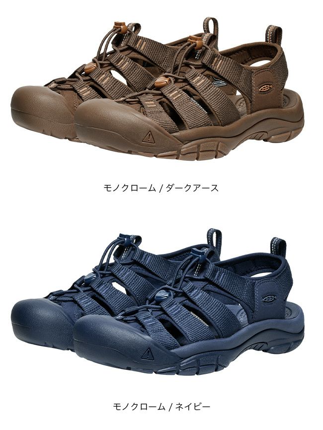 N*望様 【KEEN】 NEWPOR TH2 モノクローム/ネイビー 28cm Men's Newport H2 Sandal | Monochrome/Navy | KEEN Footwear
