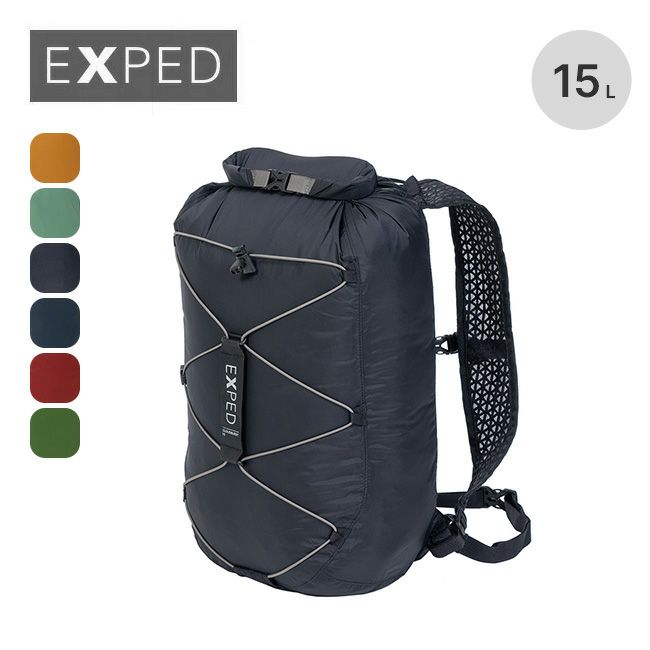 muさま専用 エクスペド 防水 軽量 exped ザック 15L - 登山用品