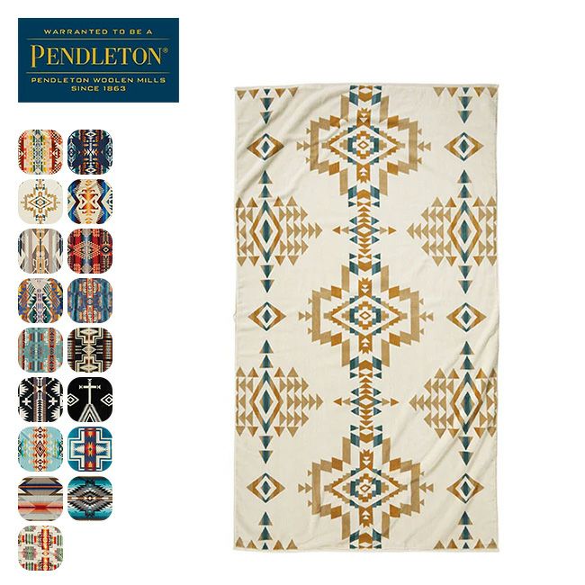 PENDLETON ペンドルトン オーバーサイズジャガードタオル｜Outdoor