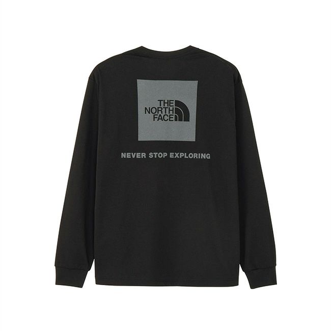 THE NORTH FACE ノースフェイス L/SバックスクエアロゴTee メンズ