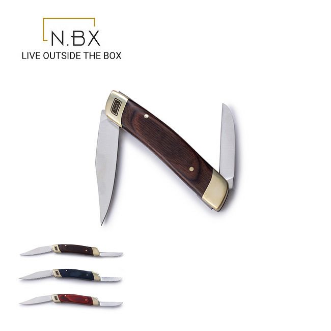 N.BX ノーボックス ダブルブレードウィットラーナイフ｜Outdoor Style 