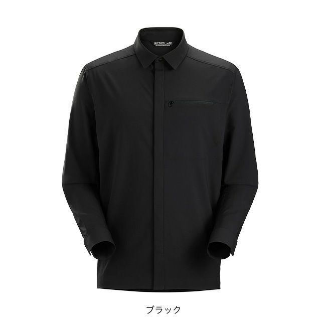 スカイラインシャツ　半袖　ネイビー　Mサイズ スカイライン ショートスリーブ シャツ メンズ – アークテリクス