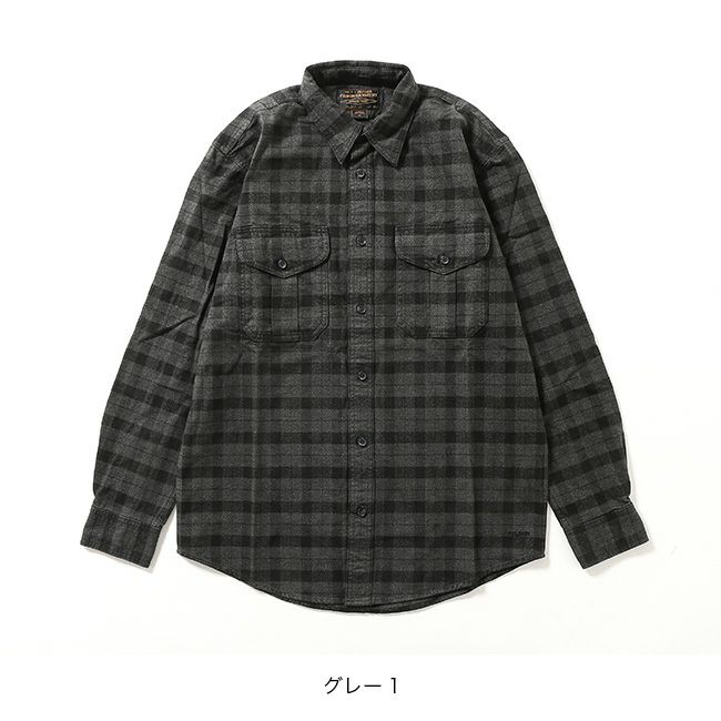 FILSON フィルソン 長袖アラスカンガイドシャツ ネルシャツ 長袖