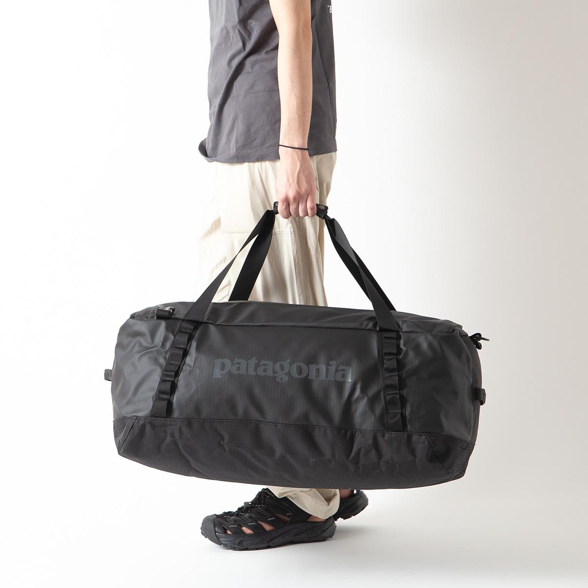 patagonia パタゴニア ブラックホールダッフル55L｜SUNDAY MOUNTAIN 