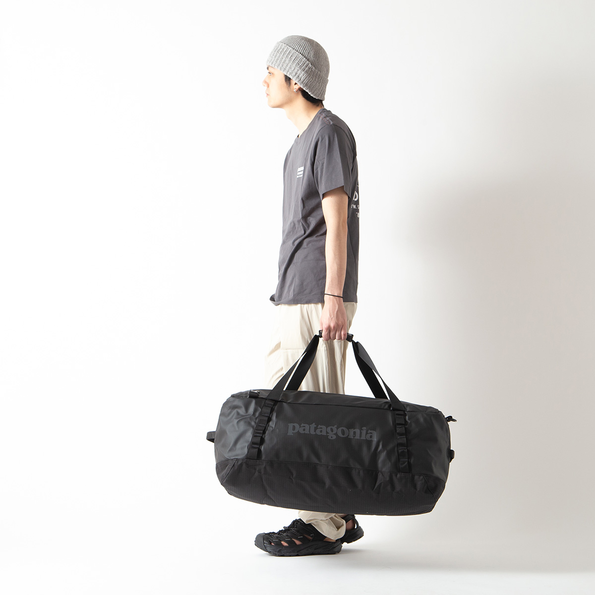 patagonia パタゴニア ブラックホールダッフル70L｜SUNDAY MOUNTAIN 