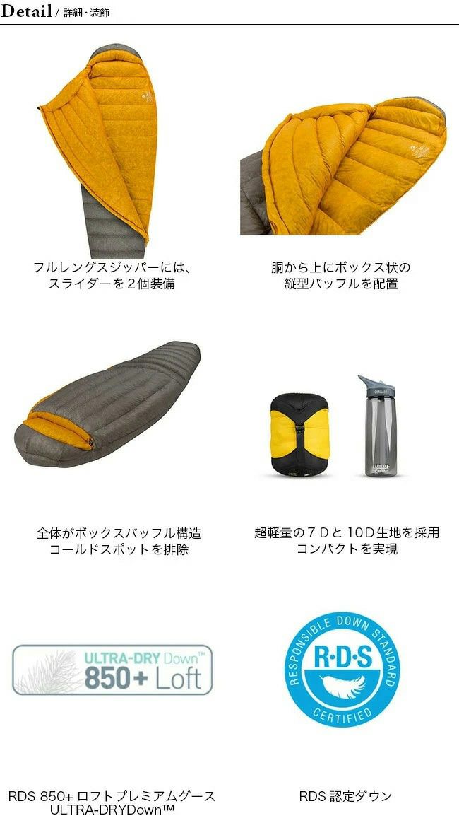 SEA TO SUMMIT シートゥサミット スパーク Sp4 ロング｜SUNDAY 