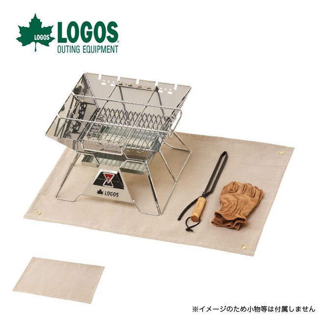 LOGOS ロゴス たき火台 耐火・断熱シート（80×60cm）
