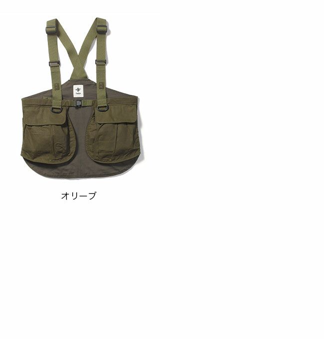 foxfire アルフラックス タックル ベスト（色：オーカー）