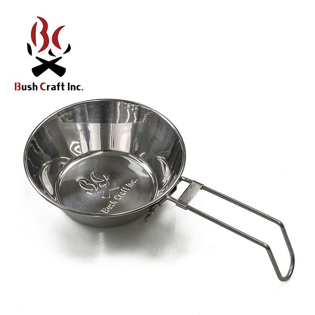 Bush Craft ブッシュクラフト フォールディングステンレスシェラカップ