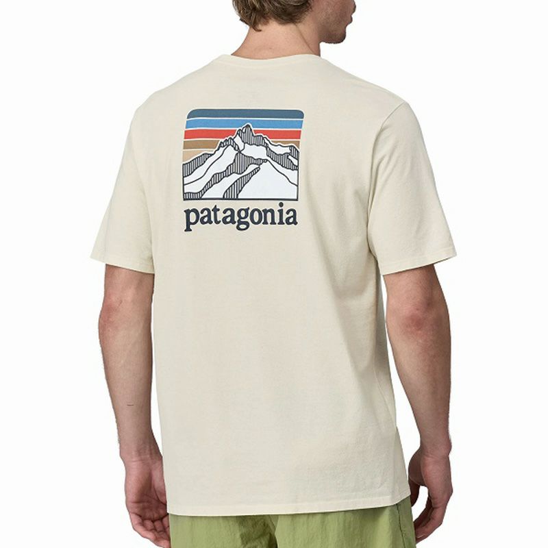 patagonia パタゴニア ラインロゴリッジポケットレスポンシビリTee