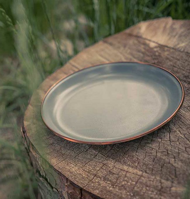 BAREBONES ベアボーンズ エナメル 8インチ サラダプレート 2枚セット