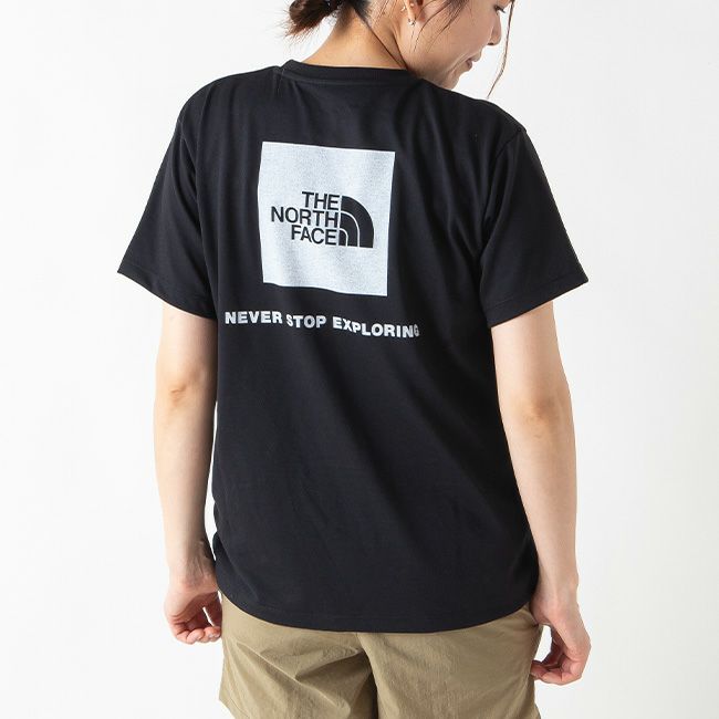 THE NORTH FACE ノースフェイス S/SバックスクエアロゴTee【ウィメンズ】