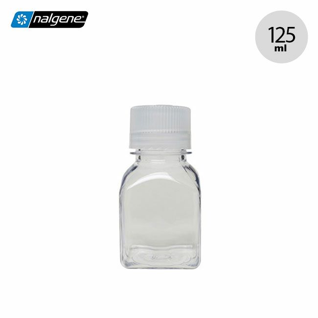 nalgene ナルゲン 細口角透明ボトル 125ml
