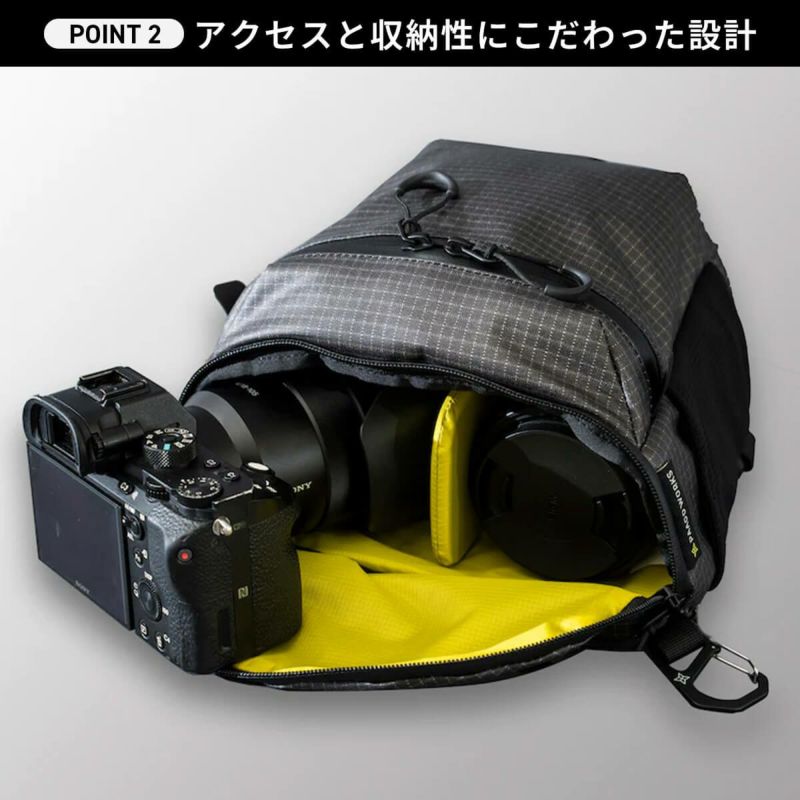 登山用品 PAAGO WORKS FOCUS FOCUS | カメラバッグ – PAAGOWORKS