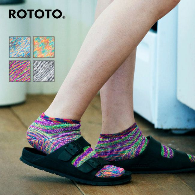 ROTOTO ロトト ワシパイルソックスショートカスリ
