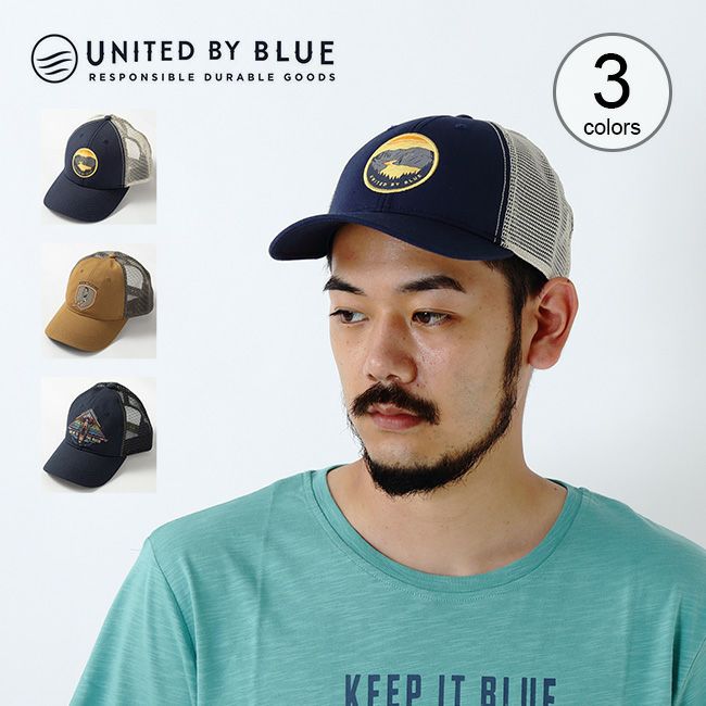 UNITED BY BLUE ユナイテッドバイブルー トラッカーハット