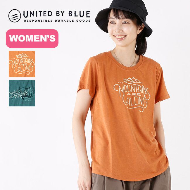 UNITED BY BLUE ユナイテッドバイブルー コットンTEE【ウィメンズ】