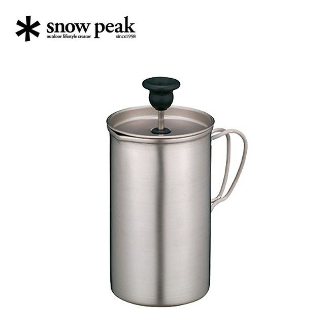  Peak -  peak チタンカフェプレス 3カップ スノーピーク チタンカフェプレス 3カップ(CS-111) | 調理器具