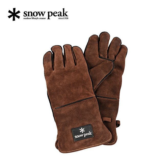 snow peak スノーピーク ファイヤーサイドグローブ ブラウン