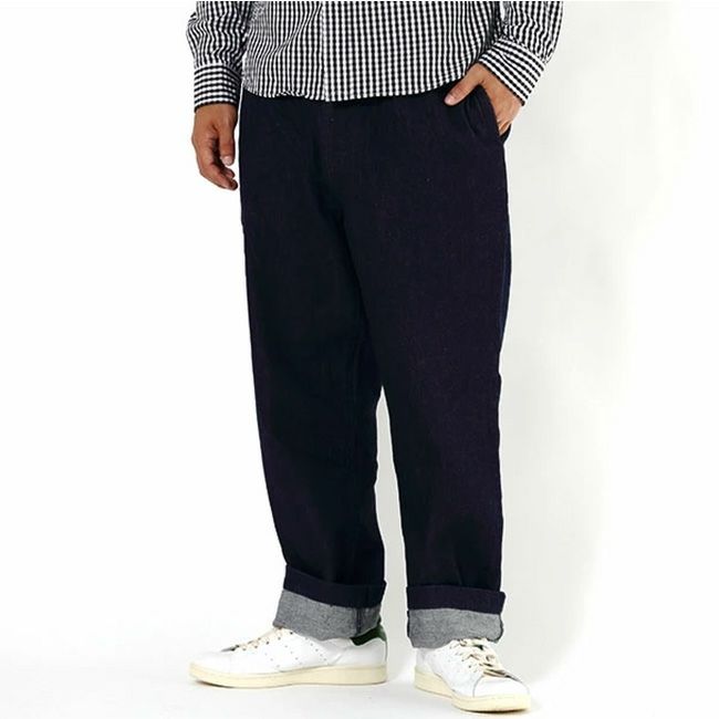 FOB FACTORY エフオービーファクトリー デニムトラックパンツ