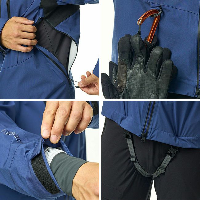 finetrack ファイントラック エバーブレスアクロジャケット メンズ